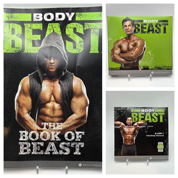 Beachbody Body Beast 4 DVD Program With Guide and Lucky 7 Bonus DVD 2014 - Picture 1 of 10